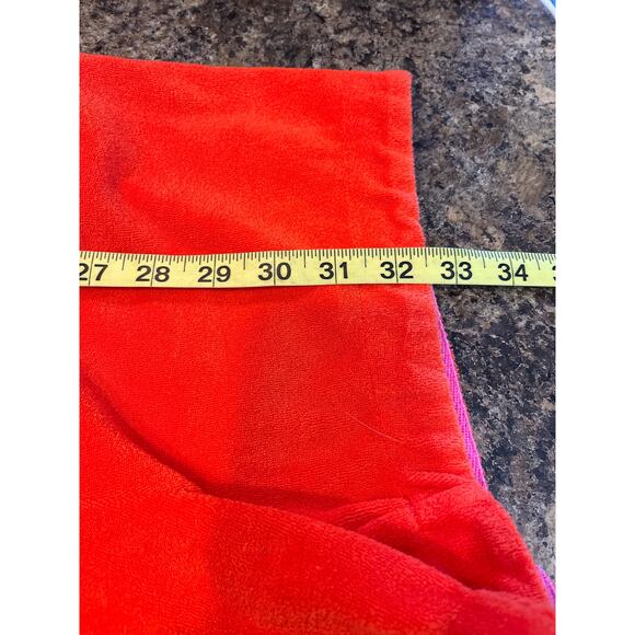 Boden Orange Terry Cloth Sleeveless Romper Size 2 - Picture 8 of 9